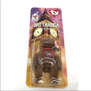 Ty Beanie Babies Britannia The Bear McDonald’s With Rare Tag Errors New In Box